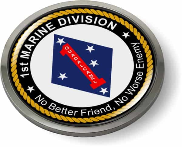 USMC - 1st Marine Division Emblem